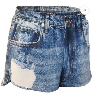 BOA Faux denim “jorts”